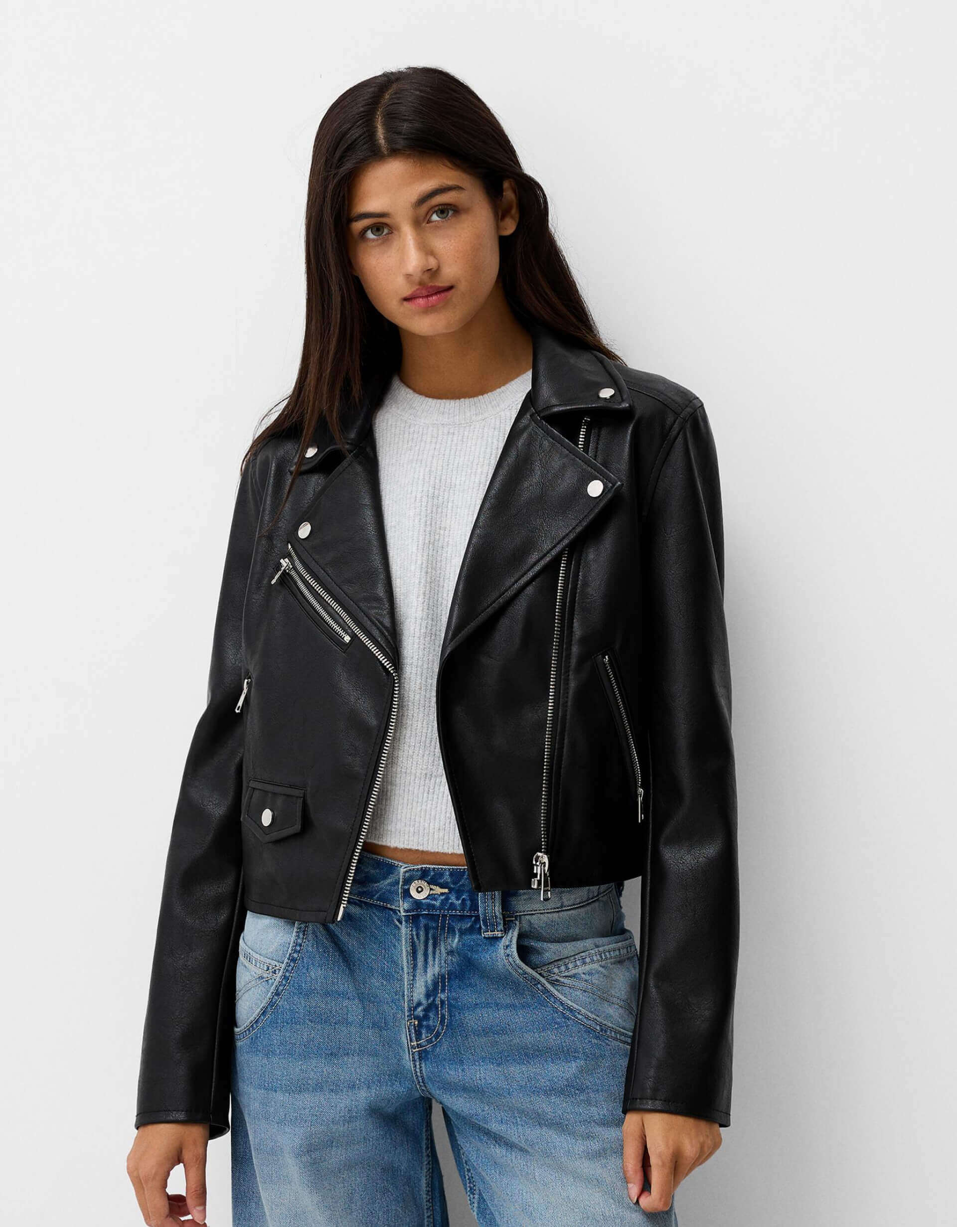 Fashion model in a new season look
